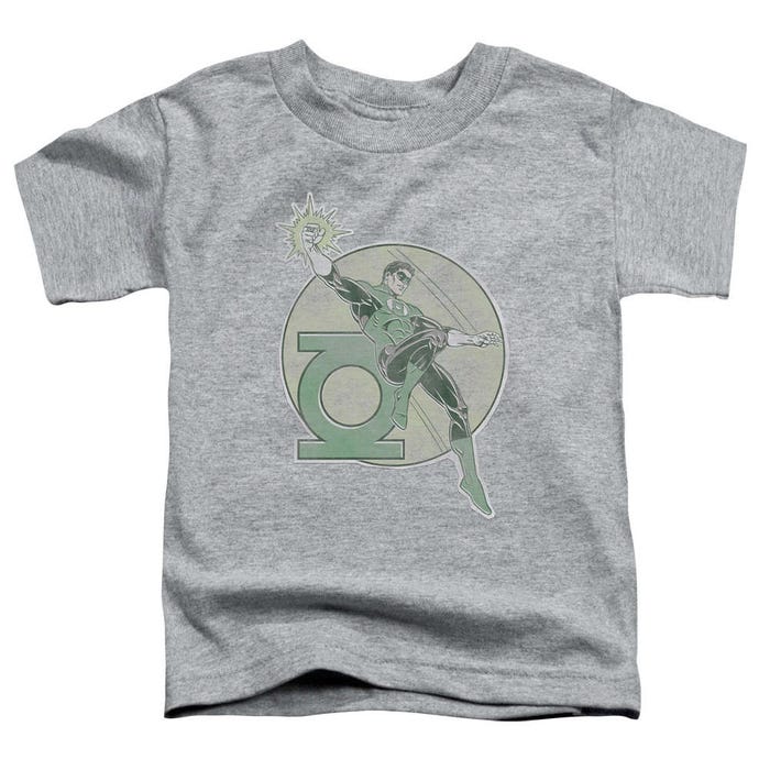 Green Lantern Retro Lantern Iron On Toddler T-Shirt