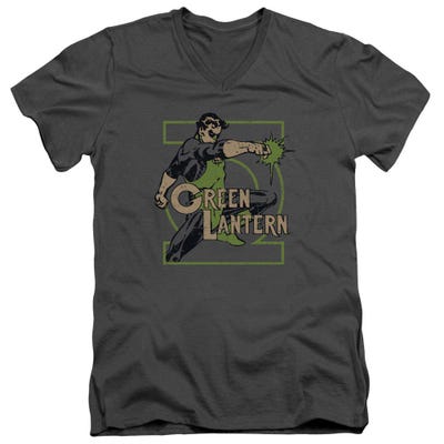 Green Lantern Ring Power V-Neck T-Shirt
