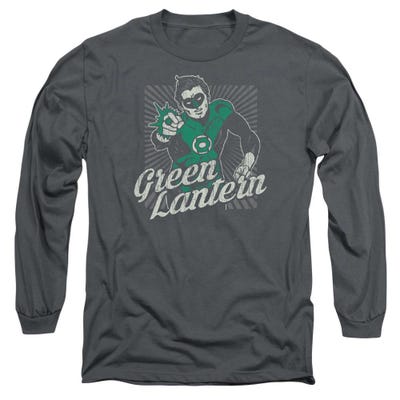 Green Lantern Ring Rays Long Sleeve Shirt