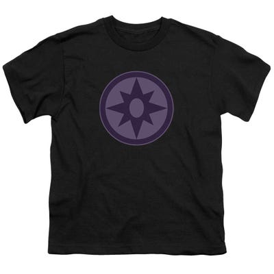 Green Lantern Sapphire Symbol Kids T-Shirt