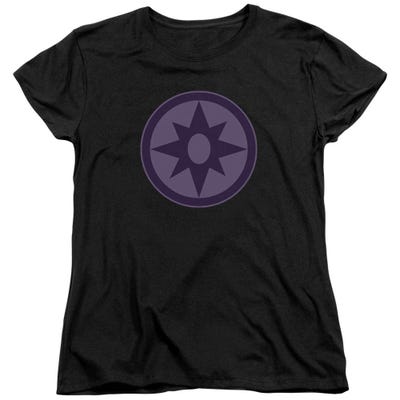 Green Lantern Sapphire Symbol Womens T-Shirt