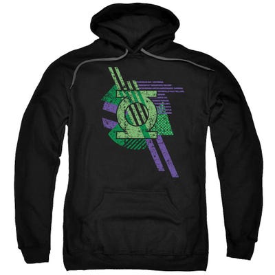 Green Lantern Shapes Hoodie