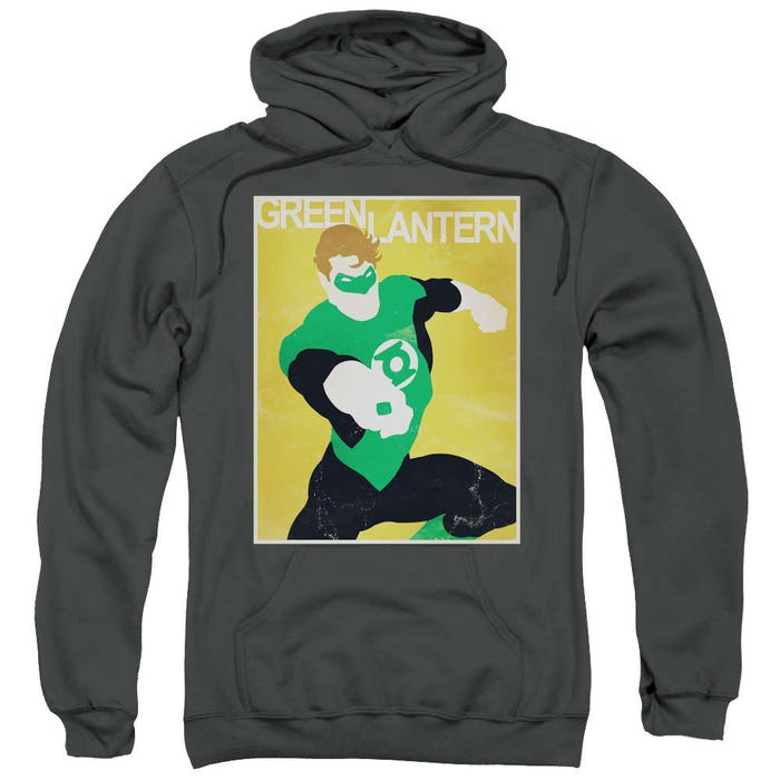Green Lantern Simple Gl Poster Hoodie