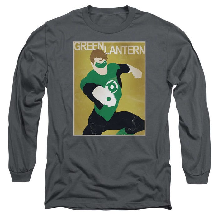 Green Lantern Simple Gl Poster Long Sleeve Shirt