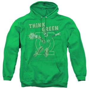 Green Lantern Think Green Hoodie