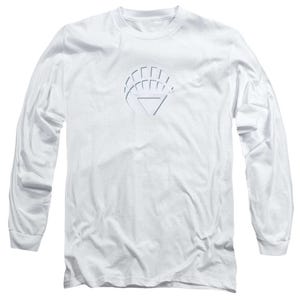 Green Lantern White Lantern Logo Long Sleeve Shirt