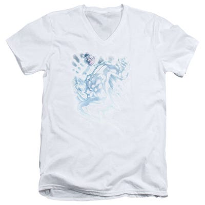 Green Lantern White Lantern Sinestro V-Neck T-Shirt