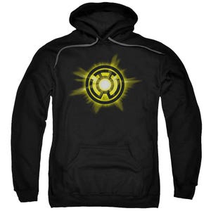 Green Lantern Yellow Glow Hoodie