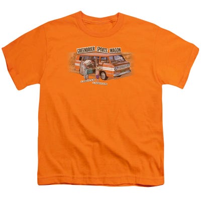 Greenbrier Corvair Sport Wagon Chevy Kids T-Shirt