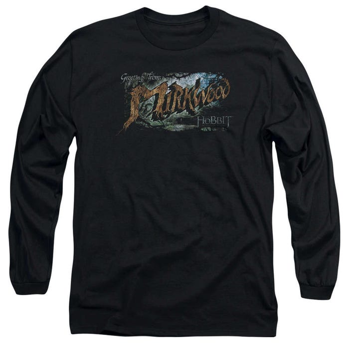 Greetings From Mirkwood The Hobbit Long Sleeve Shirt