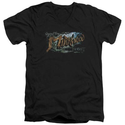 Greetings From Mirkwood The Hobbit V-Neck T-Shirt