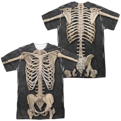 Skeleton Costume Sublimation T-Shirt