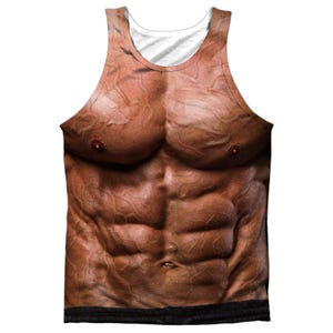 MUSCLE MAN COSTUME Sublimation Tank Top