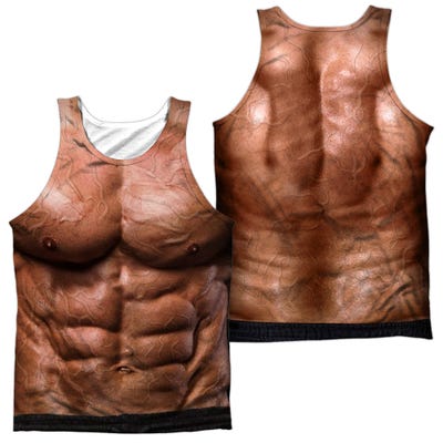 MUSCLE COSTUME Front & Back Sublimation Tank Top