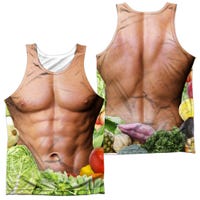 VEGAN HERO BODY COSTUME Front & Back Sublimation Tank Top