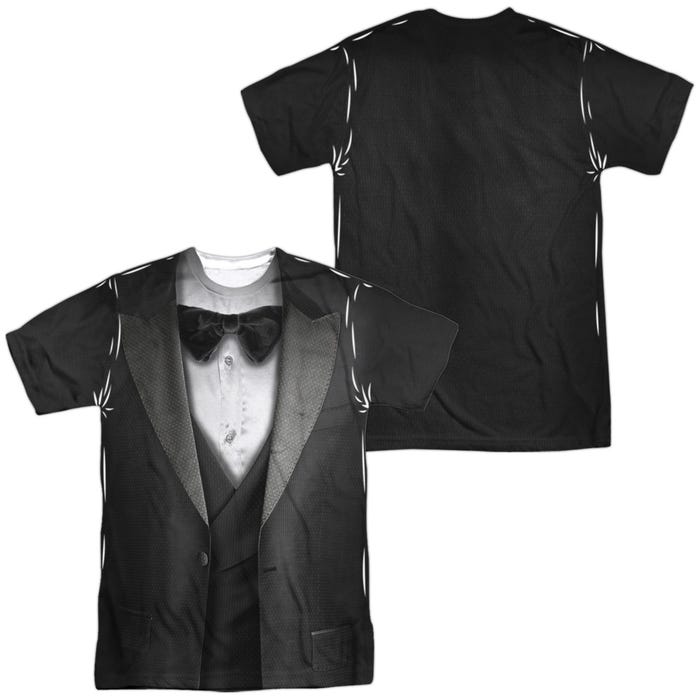 TUXEDO COSTUME Front & Back Sublimation T-Shirt