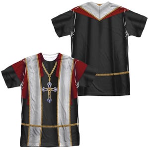 PRIEST COSTUME Front & Back Sublimation T-Shirt