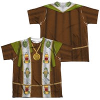 BEER PRIEST COSTUME Back & Front Kids Sublimation T-Shirt