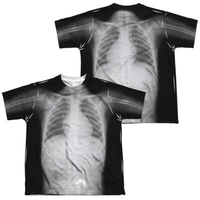 X RAYED  Back & Front Kids Sublimation T-Shirt