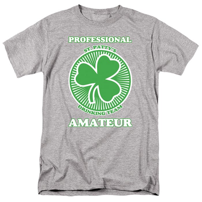 St. Patty's Professional Amateur Drinking Team T-Shirt