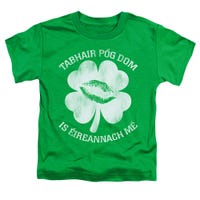 KISS ME IN IRISH LANGUAGE Toddler T-Shirt