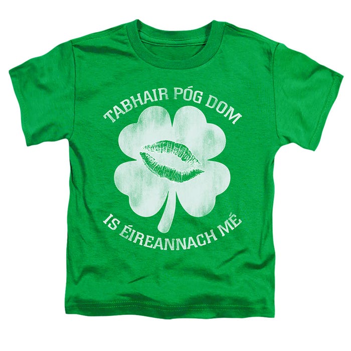 KISS ME IN IRISH LANGUAGE Toddler T-Shirt