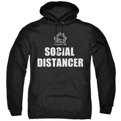 SOCIAL DISTANCER LOGO Hoodie