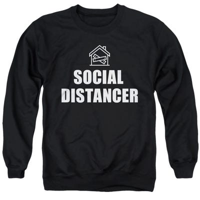 SOCIAL DISTANCER LOGO Sweatshirt