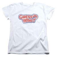 Guess Who? Womens T-Shirt