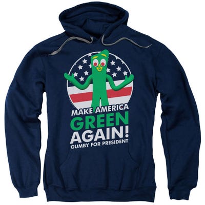 Gumby Make America Green Again President Hoodie