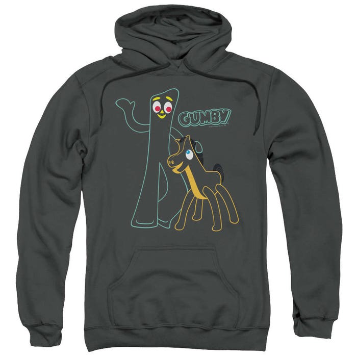 Gumby Outlines Hoodie