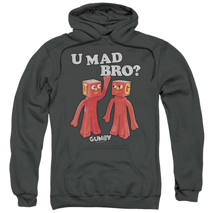 Gumby U Mad Bro Hoodie