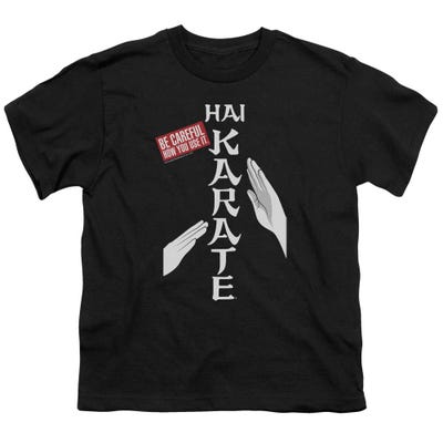 Hai Karate Be Careful Kids T-Shirt
