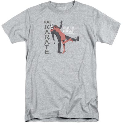 Hai Karate What's Your Name Tall T-Shirt