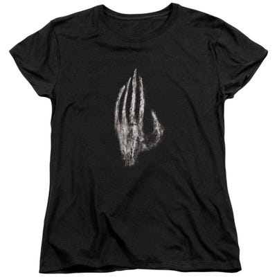 Hand Of Sarumon Lord Of The Rings Womens T-Shirt