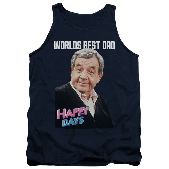 Happy Days Best Dad Tank Top