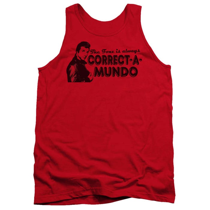 Happy Days Correct A Mundo Tank Top