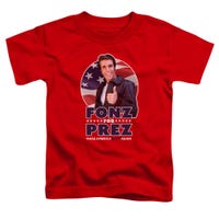 Happy Days Fonz For Prez Toddler T-Shirt