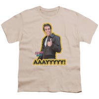 Happy Days Fonzie AAAYYYY Kids T-Shirt