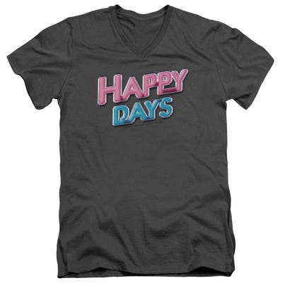 Happy Days Logo V-Neck T-Shirt