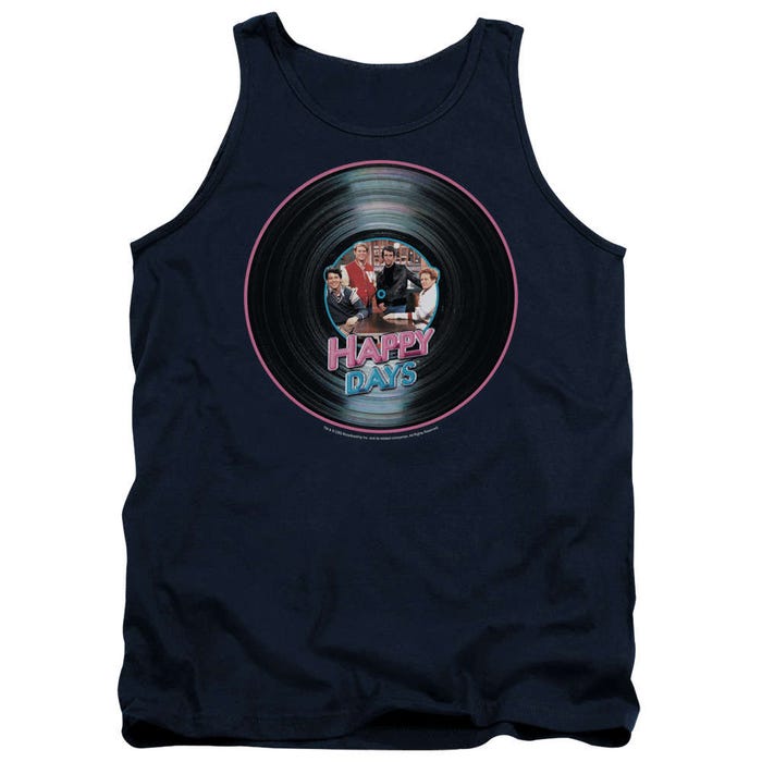 Happy Days On The Record Tank Top