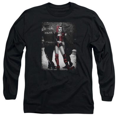 Harley Quinn Arrest Long Sleeve Shirt