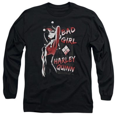 Harley Quinn Bad Girl Batman Long Sleeve Shirt