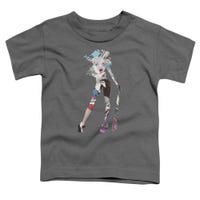 Harley Quinn Batman Scene Inside Toddler T-Shirt
