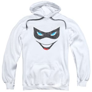 Harley Quinn Face Batman Hoodie