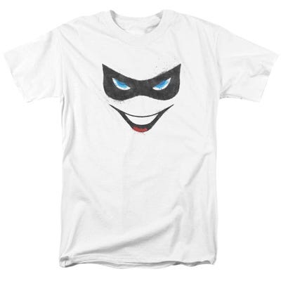 Harley Quinn Face Batman T-Shirt