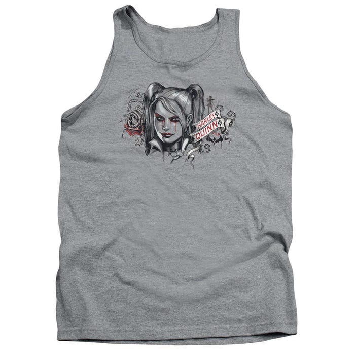 Harley Quinn Hq Sketch Tank Top