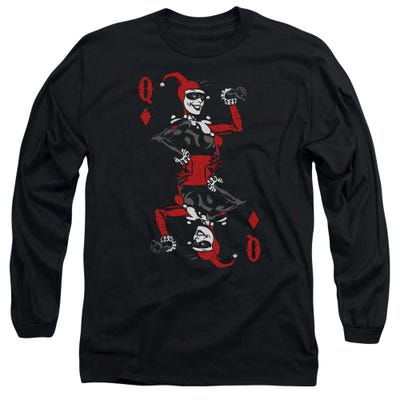 Harley Quinn Of Diamonds Long Sleeve Shirt