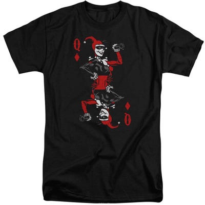 Harley Quinn Of Diamonds Tall T-Shirt