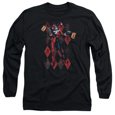 Harley Quinn Pow Pow Long Sleeve Shirt